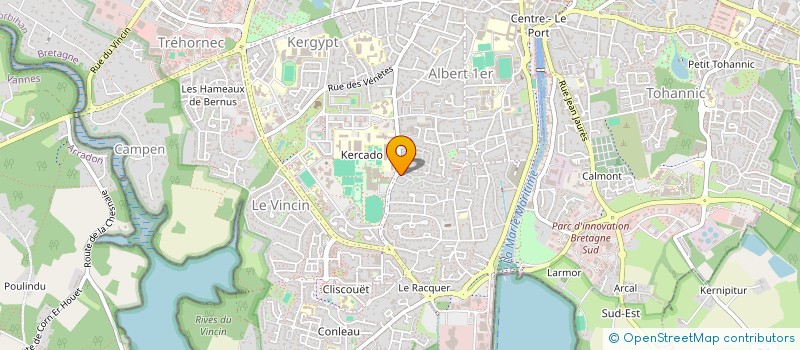 localisation de l'entreprise EFFIGIES à VANNES