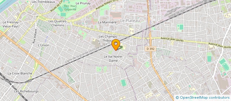 localisation de l'entreprise EFFIKRA à SARTROUVILLE