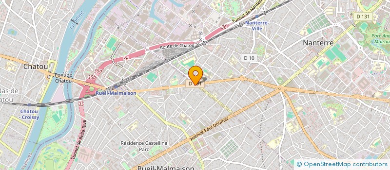 localisation de l'entreprise EFFIMA à RUEIL-MALMAISON