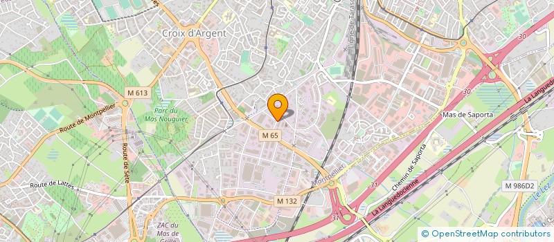 localisation de l'entreprise EFFIMAT à MONTPELLIER