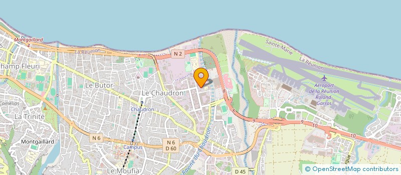 localisation de l'entreprise EFFIMERCH à SAINT-DENIS