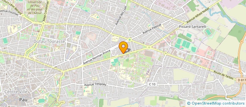 localisation de l'entreprise EFFISAFE à PAU