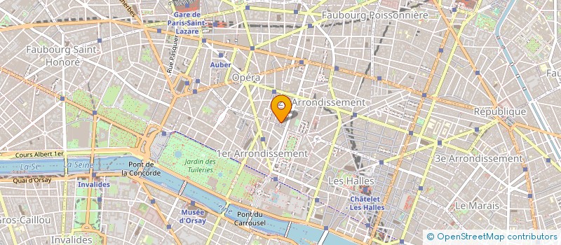 localisation de l'entreprise EFFISCIENCE à PARIS