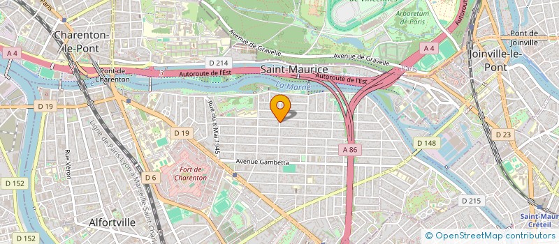 localisation de l'entreprise EFFISENS ADVISORY  MAISONS-ALFORT