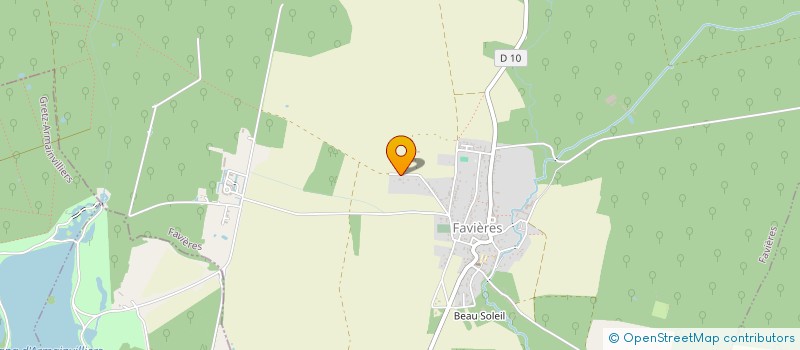 localisation de l'entreprise EFFISEO  FAVIERES