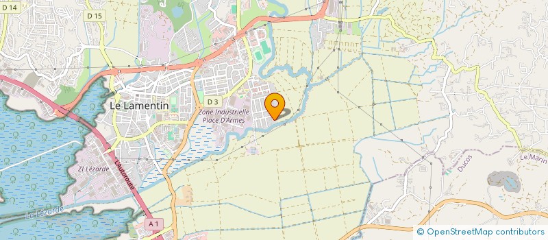 localisation de l'entreprise EFFISHOP  LE LAMENTIN