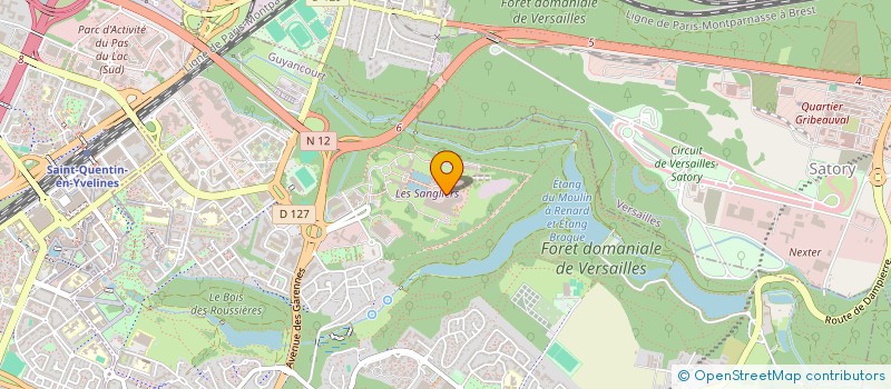 localisation de l'entreprise EFFIWATT  GUYANCOURT