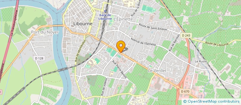 localisation de l'entreprise EFFLORESCENCE à BORDEAUX