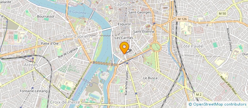 localisation de l'entreprise EFFLORESCENCE à TOULOUSE