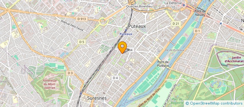 localisation de l'entreprise EFFORT à COURBEVOIE