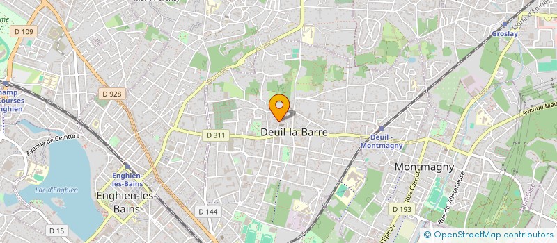 localisation de l'entreprise EFFORT SECURITE PRIVEE GARDIENNAGE à DEUIL-LA-BARRE