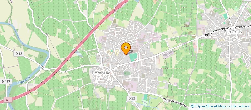 localisation de l'entreprise EFFSEIT ACCESS à MONTPELLIER