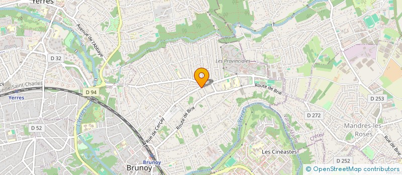 localisation de l'entreprise EFFUSION SERVICES à BRUNOY