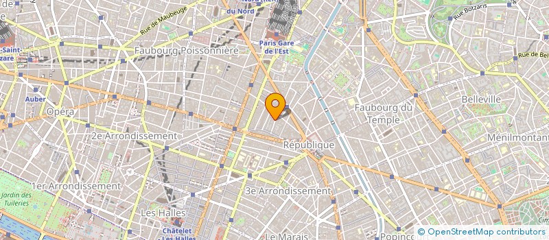 localisation de l'entreprise EFFY  PARIS