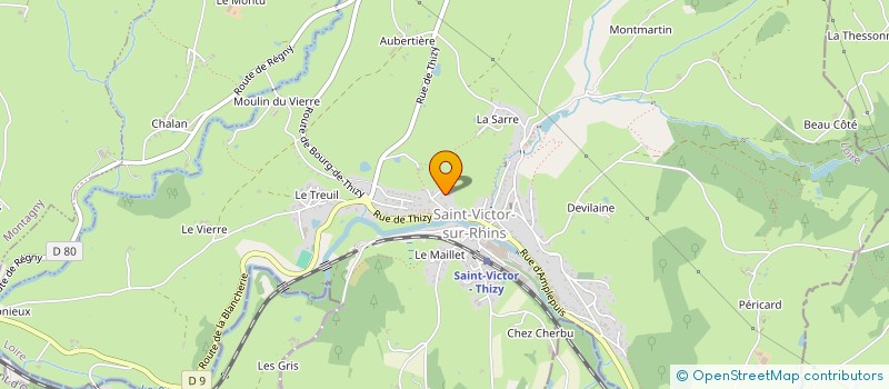 localisation de l'entreprise EFGL  SAINT-VICTOR-SUR-RHINS