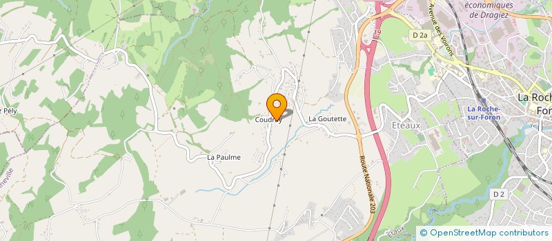 localisation de l'entreprise EFGS HABITAT  ETAUX