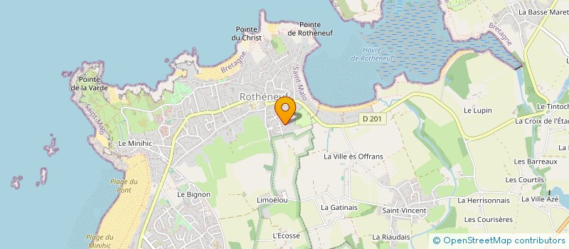 localisation de l'entreprise EFGY PATRIMOINE  SAINT-MALO