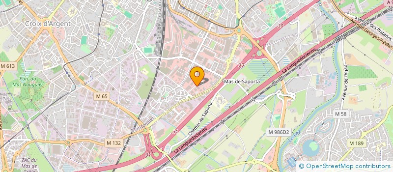 localisation de l'entreprise EFIBAT à MONTPELLIER