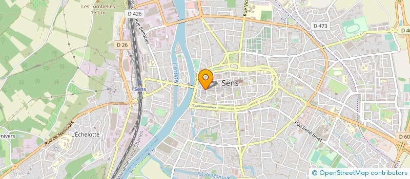 localisation de l'entreprise EFIBREIZ  FONTAINE-LA-GAILLARDE