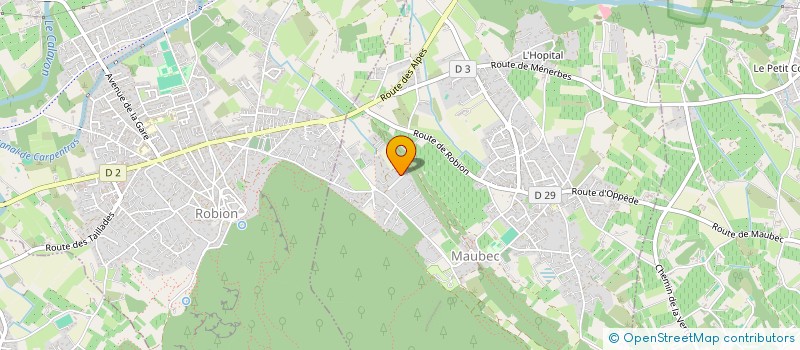 localisation de l'entreprise EFICEL  MAUBEC