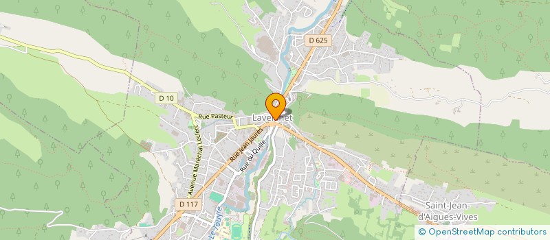 localisation de l'entreprise EFIIS FORMATION à LAVELANET