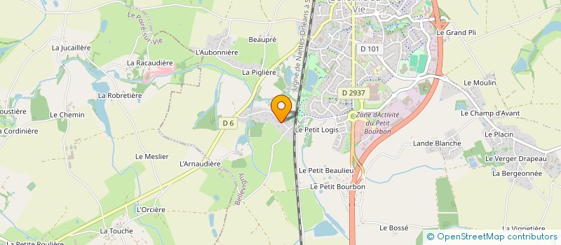 localisation de l'entreprise EFIK à BELLEVIGNY