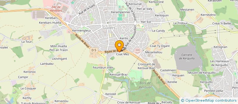 localisation de l'entreprise EFIKA CONSEILS  GUILERS