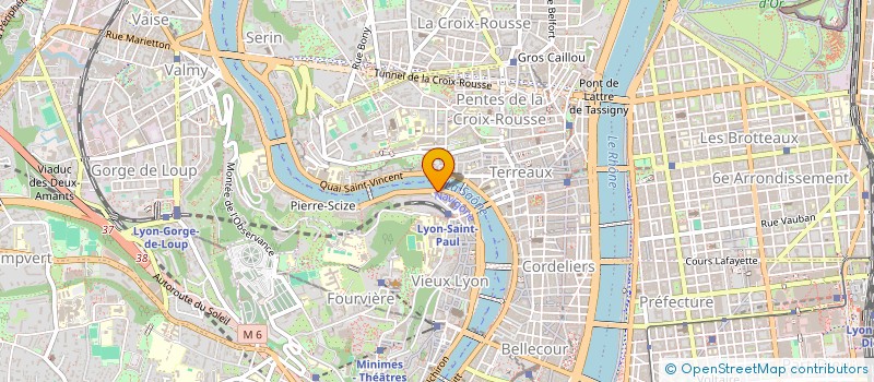 localisation de l'entreprise EFILIA  LYON