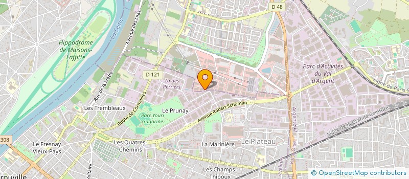 localisation de l'entreprise EFILTEC SOLUTIONS SAS à CORMEILLES-EN-PARISIS