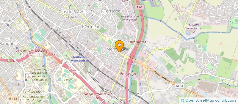 localisation de l'entreprise EFIM à TOULOUSE