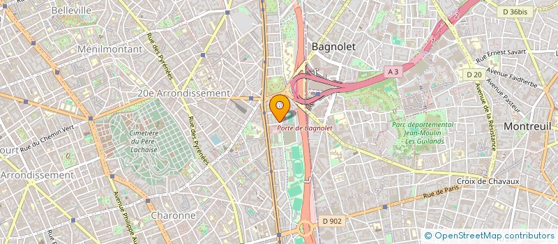 localisation de l'entreprise EFIME  PARIS