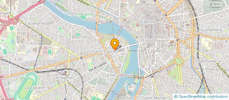 localisation de l'entreprise EFIMO à TOULOUSE