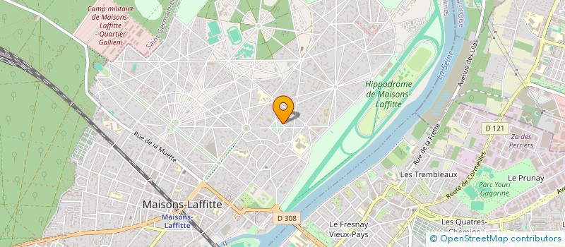 localisation de l'entreprise EFIMO à MAISONS-LAFFITTE