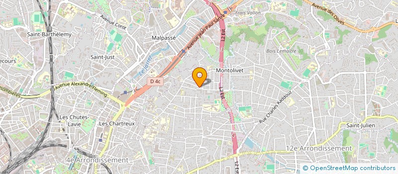 localisation de l'entreprise EFIREA à MARSEILLE
