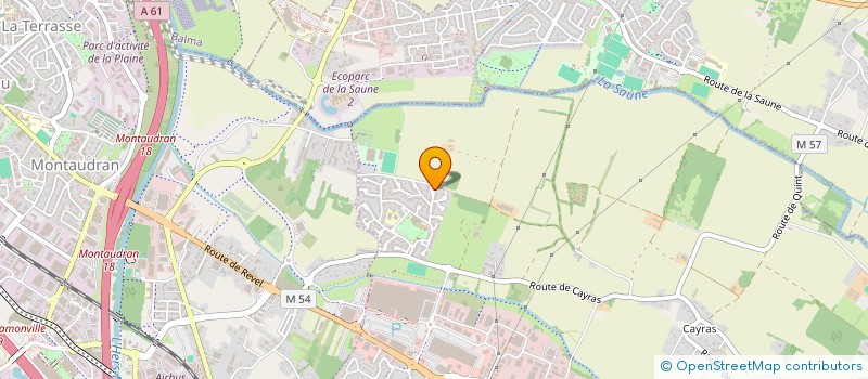 localisation de l'entreprise EFIREST  SAINT-ORENS-DE-GAMEVILLE