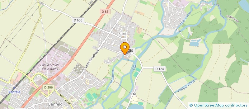 localisation de l'entreprise EFIRIS  SAND