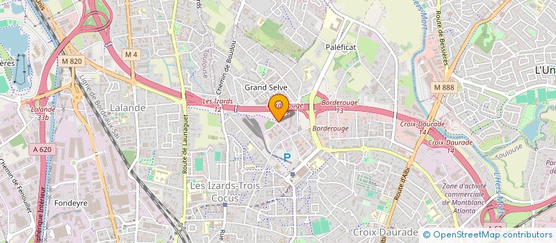 localisation de l'entreprise EFIS GROUPE à TOULOUSE