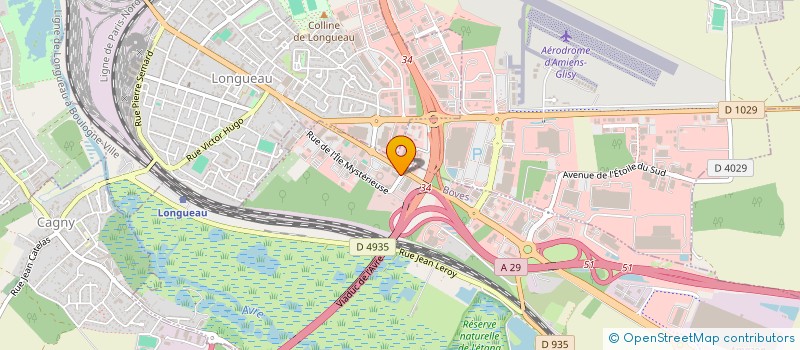 localisation de l'entreprise EFISIO à AMIENS