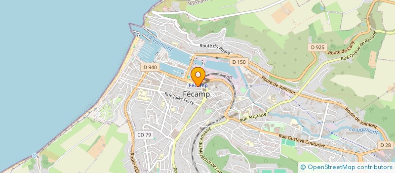 localisation de l'entreprise EFITAS  FECAMP