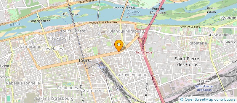 localisation de l'entreprise EFIXEL  TOURS