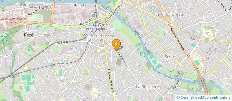localisation de l'entreprise EFIXIA à REZE
