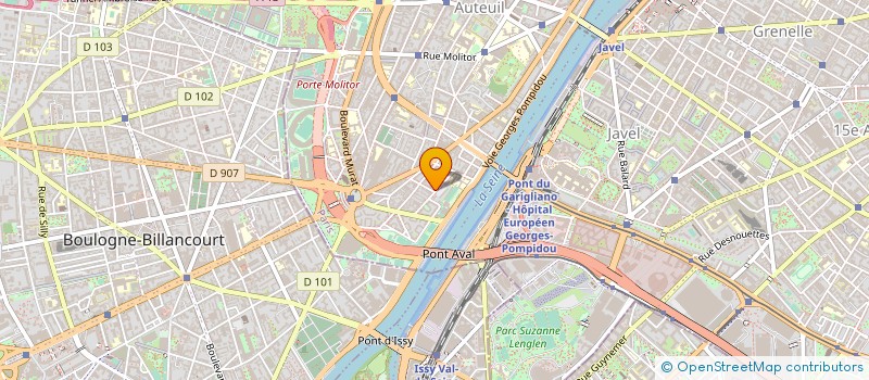 localisation de l'entreprise EFJI PROD  PARIS