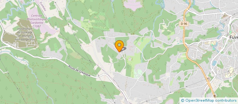 localisation de l'entreprise EFJT FANTOMAS  FUVEAU