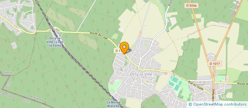 localisation de l'entreprise EFK CONSULTING  ORRY-LA-VILLE