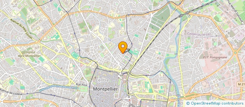 localisation de l'entreprise EFL CONSULTING à MONTPELLIER