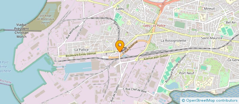 localisation de l'entreprise EFL EUROPEAN FEEDER LINES à LA ROCHELLE