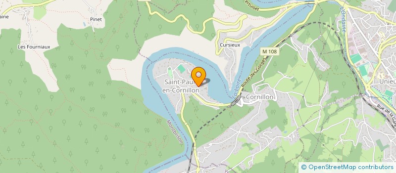 localisation de l'entreprise EFM PARK LOIRE  SAINT-PAUL-EN-CORNILLON