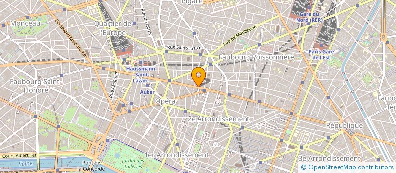 localisation de l'entreprise EFMA à PARIS