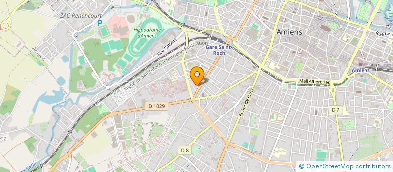 localisation de l'entreprise EFMK à AMIENS