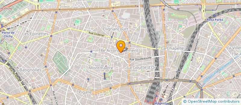 localisation de l'entreprise EFORES  PARIS